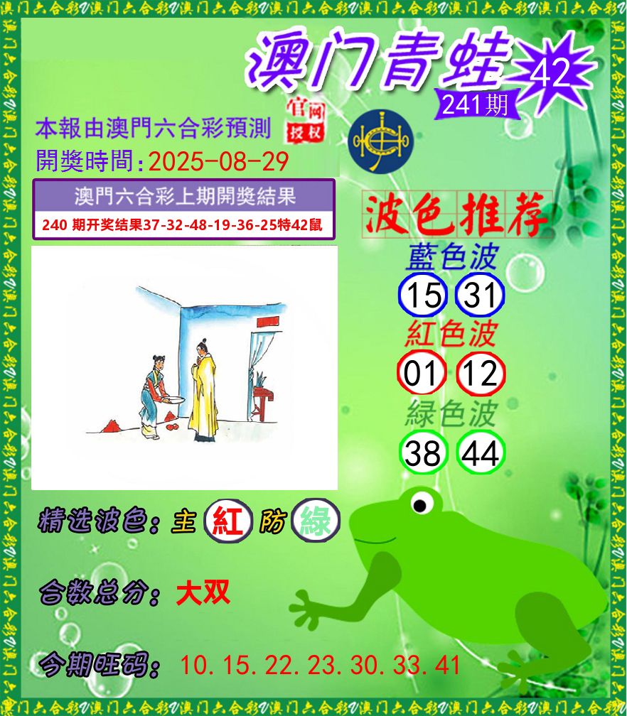 青蛙系列42 第241期