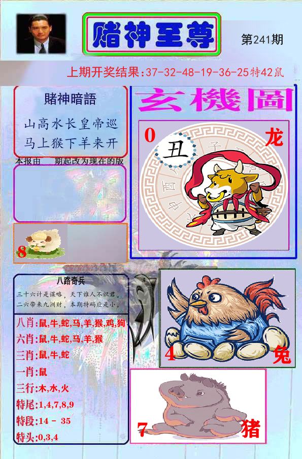 赌神至尊 第241期