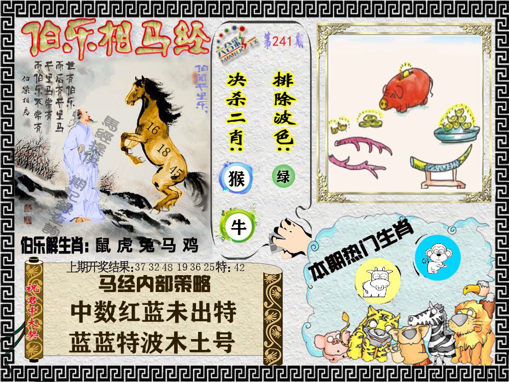 伯乐相马经 第241期