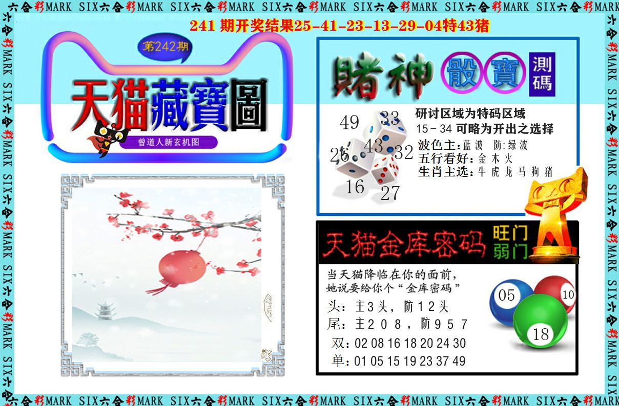 天猫藏宝图 第242期