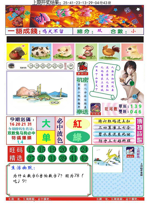 澳门财经宝鉴 第242期