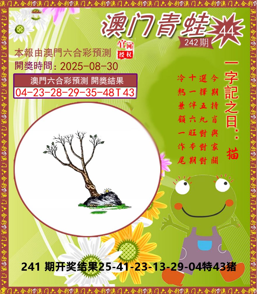 青蛙系列44 第242期