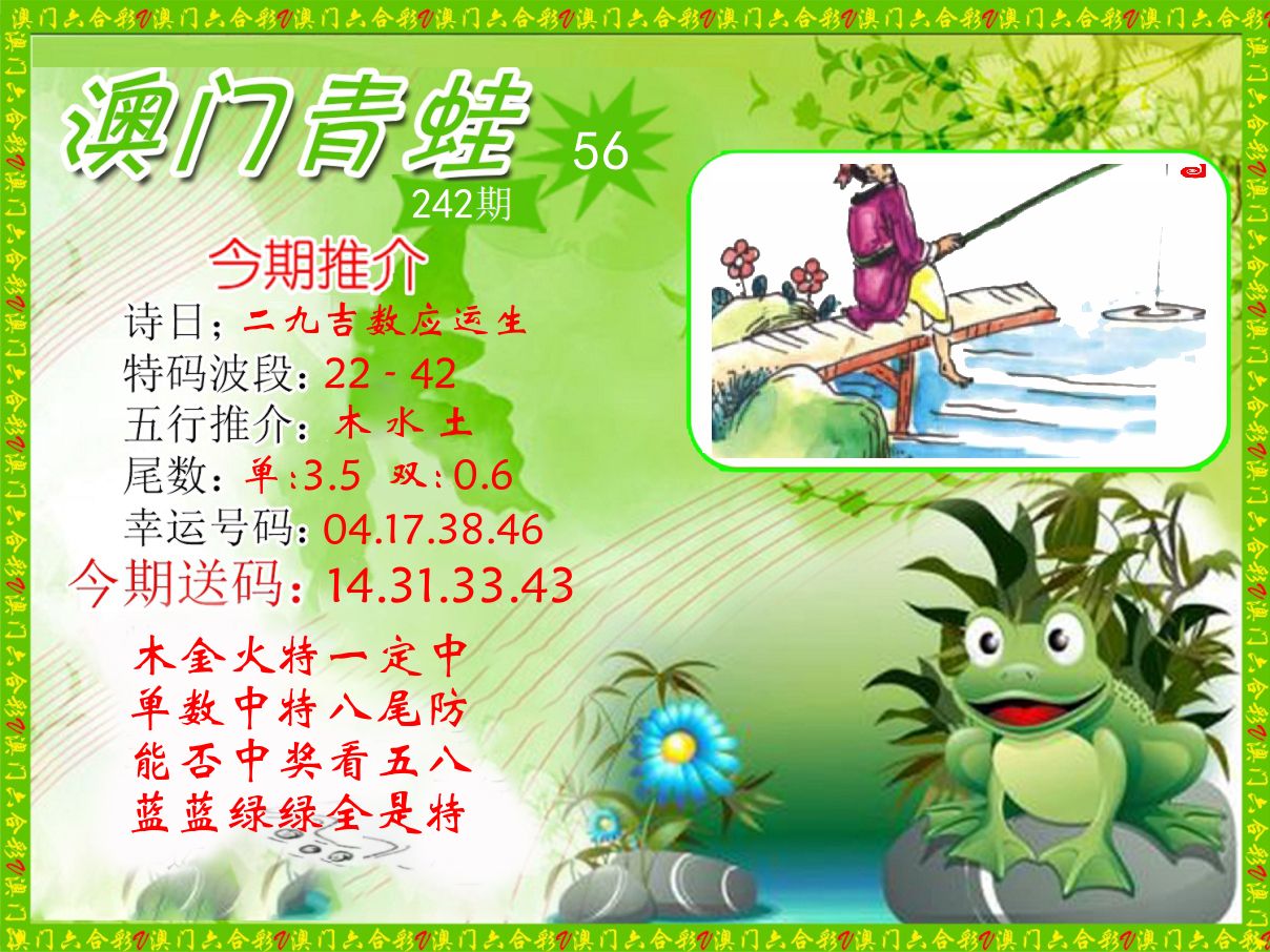 青蛙系列56 第242期