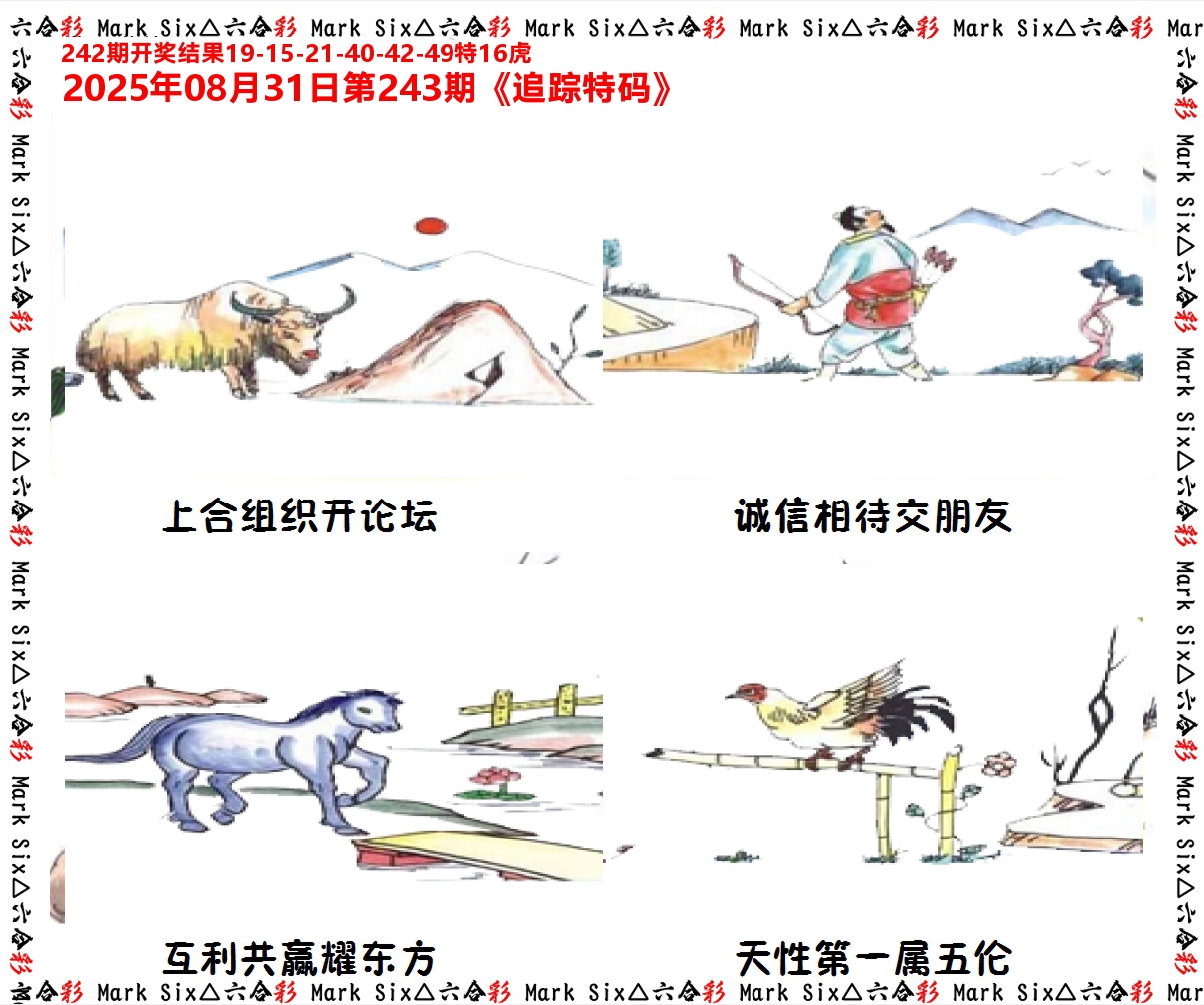 追踪特码 第243期