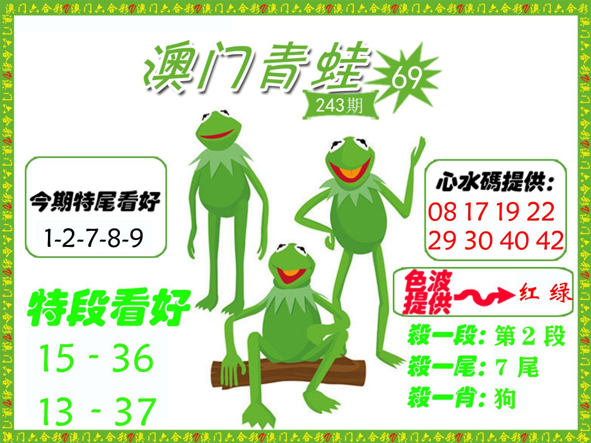 青蛙系列69 第243期