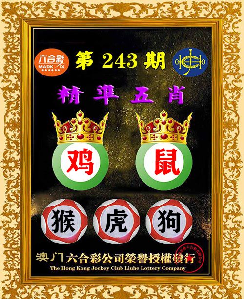 精准五肖 第243期