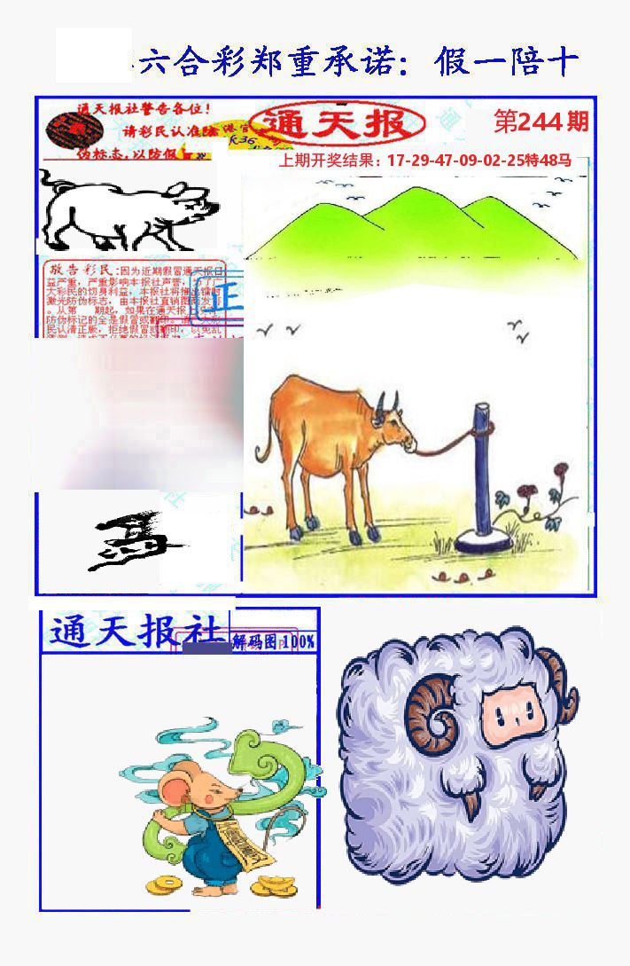 通天报 第244期