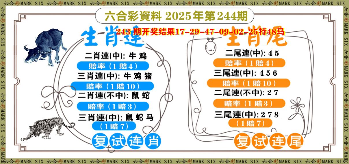 复试连 第244期
