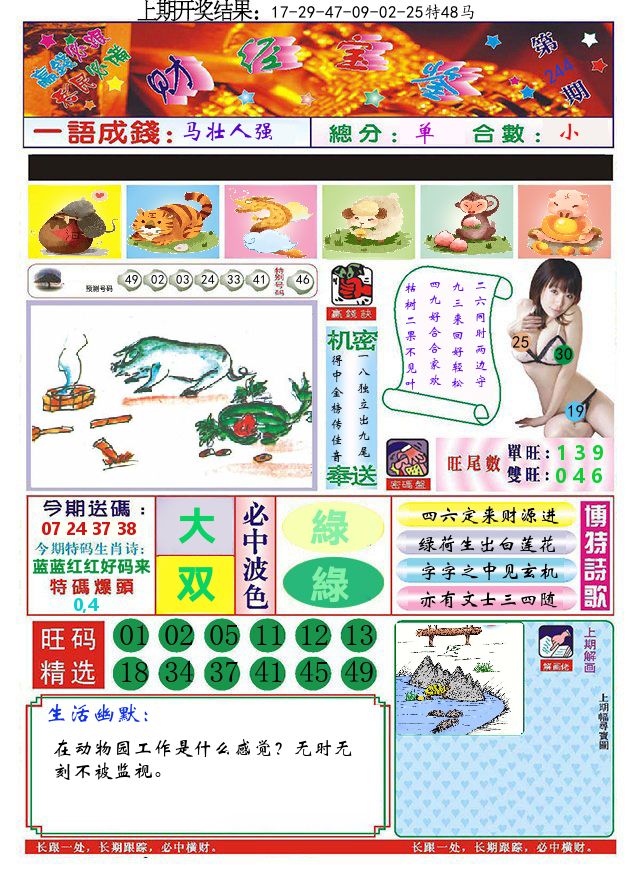 澳门财经宝鉴 第244期