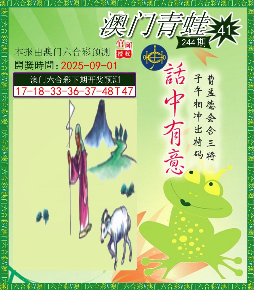 青蛙系列43 第244期