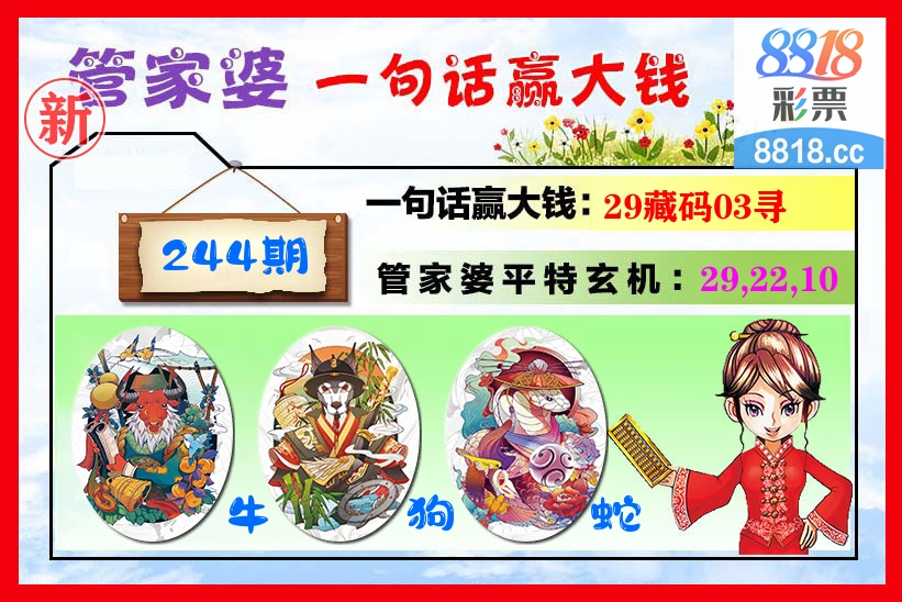 管家婆 第244期
