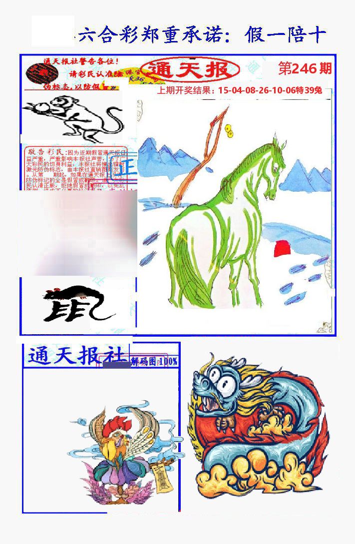 通天报 第246期