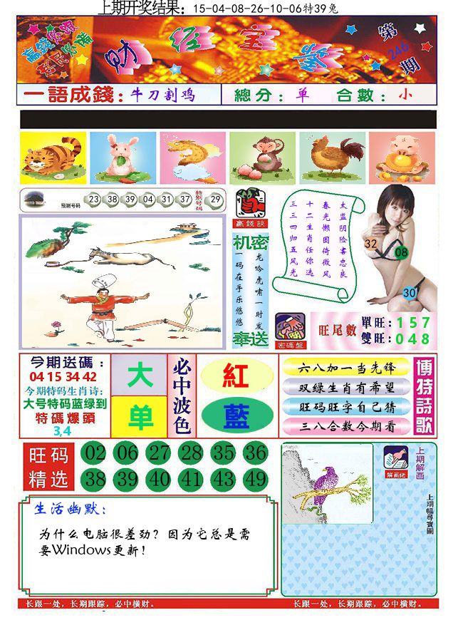 澳门财经宝鉴 第246期