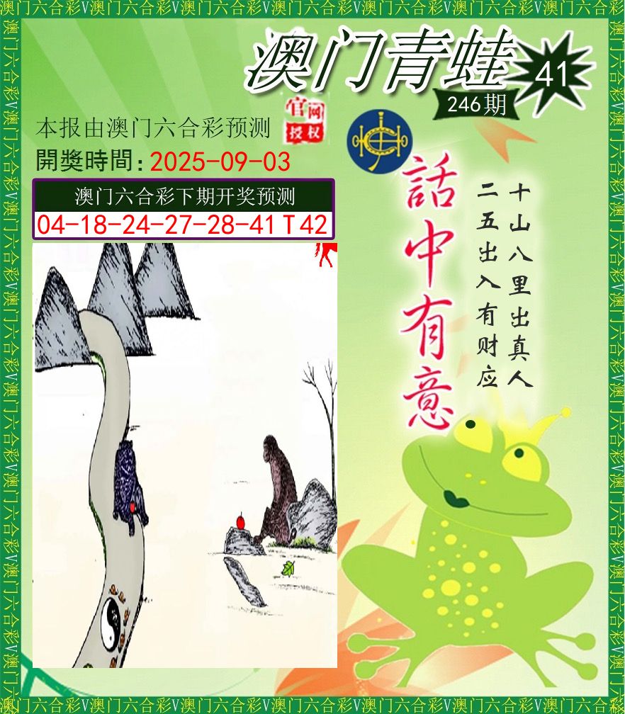青蛙系列43 第246期