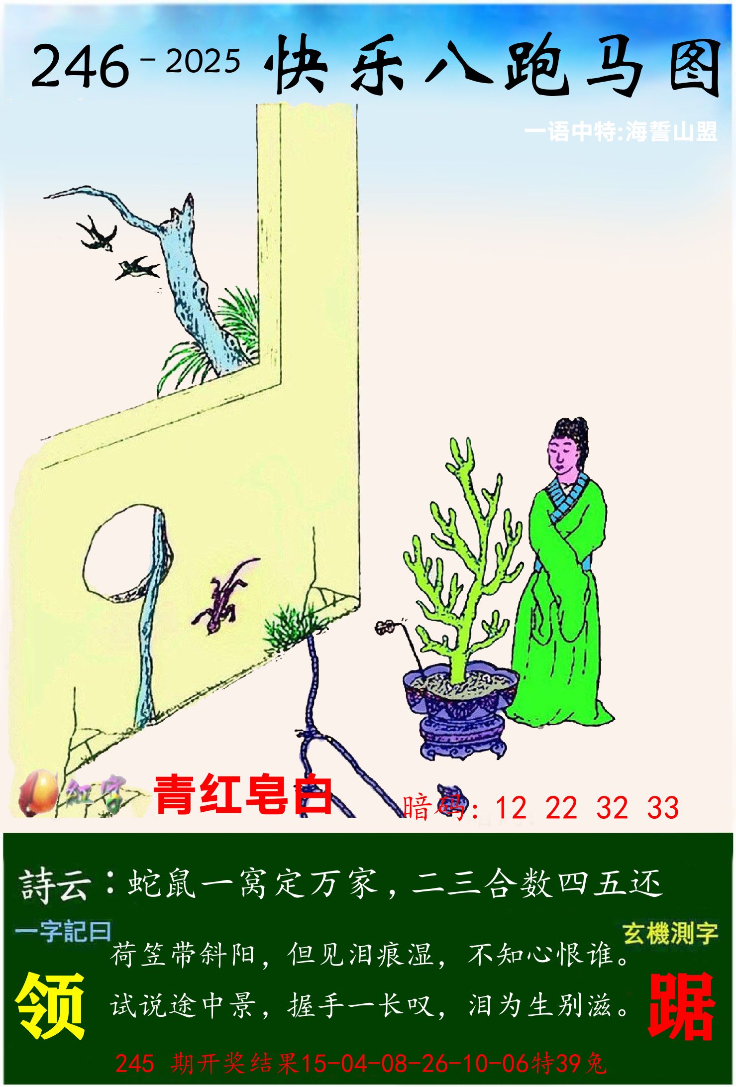 澳门跑马 第246期