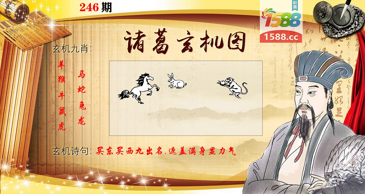 诸葛玄机图 第246期