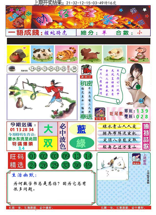 澳门财经宝鉴 第247期