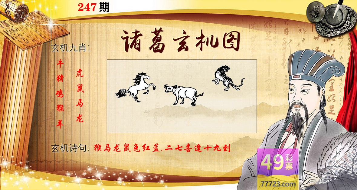 诸葛玄机图 第247期