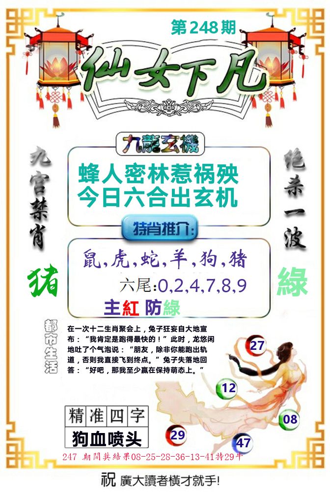 仙女下凡 第248期