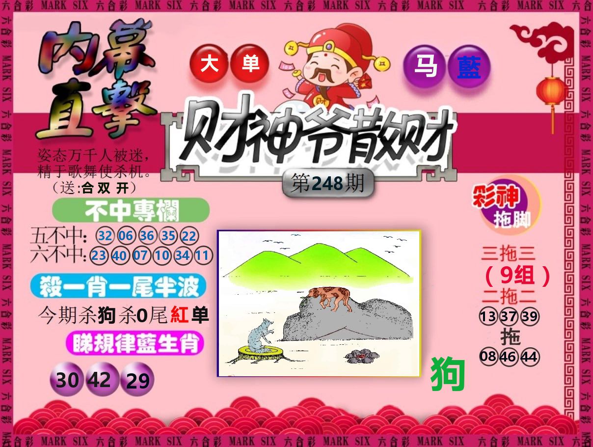 财神爷散财 第248期