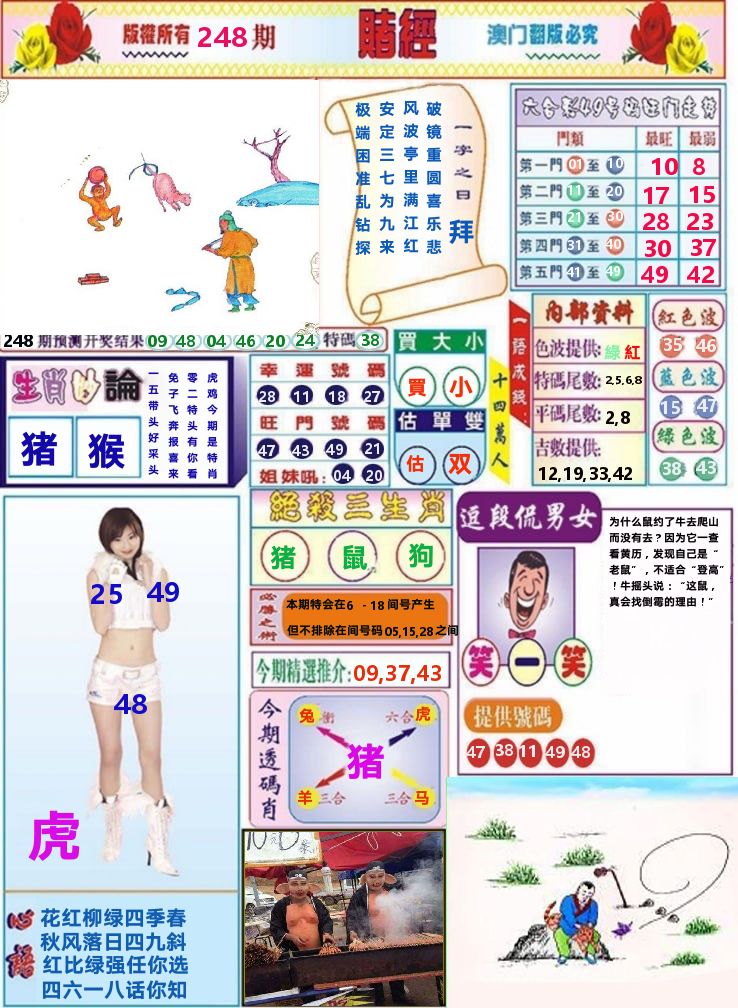澳门赌经 第248期