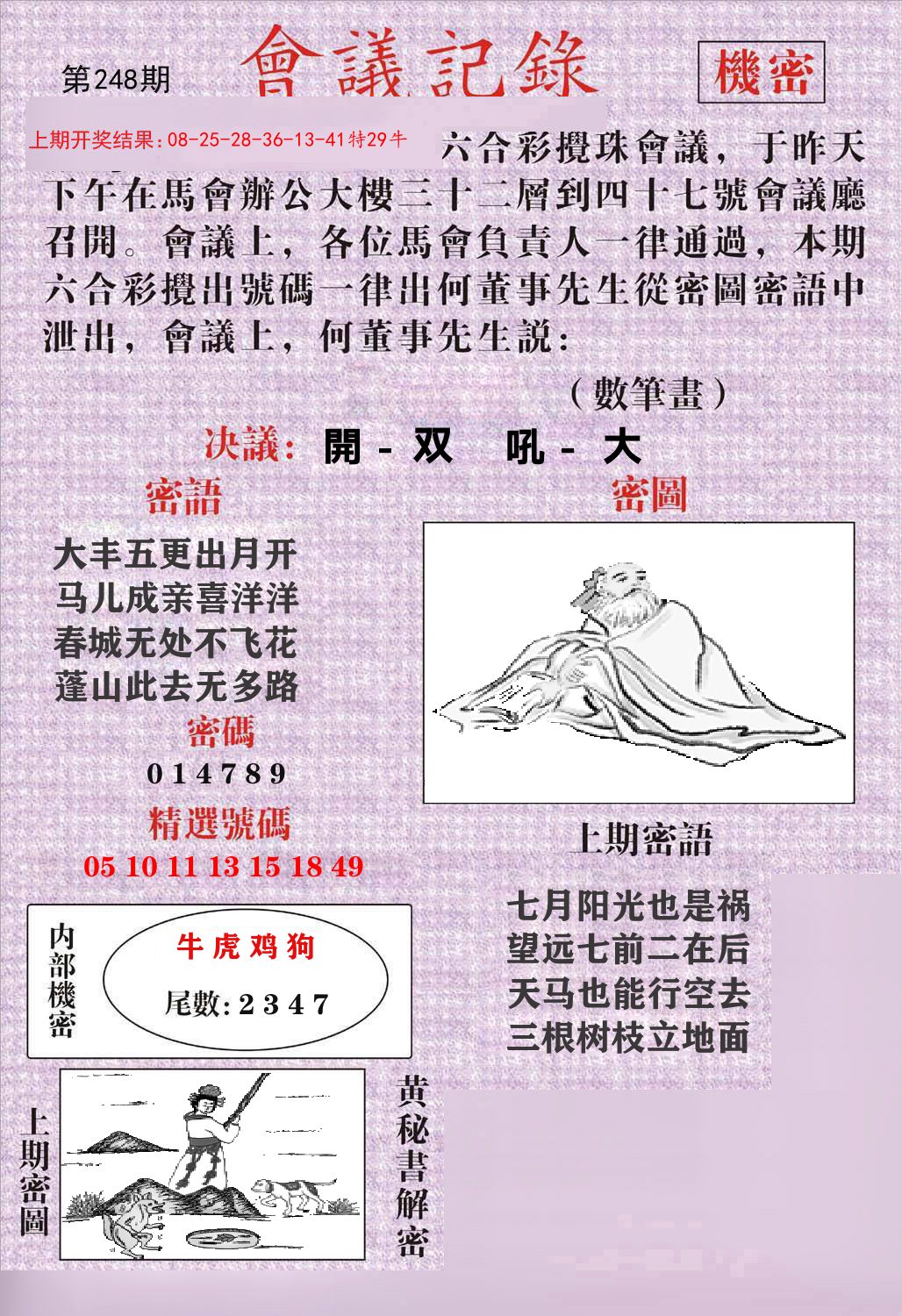 会议记录 第248期