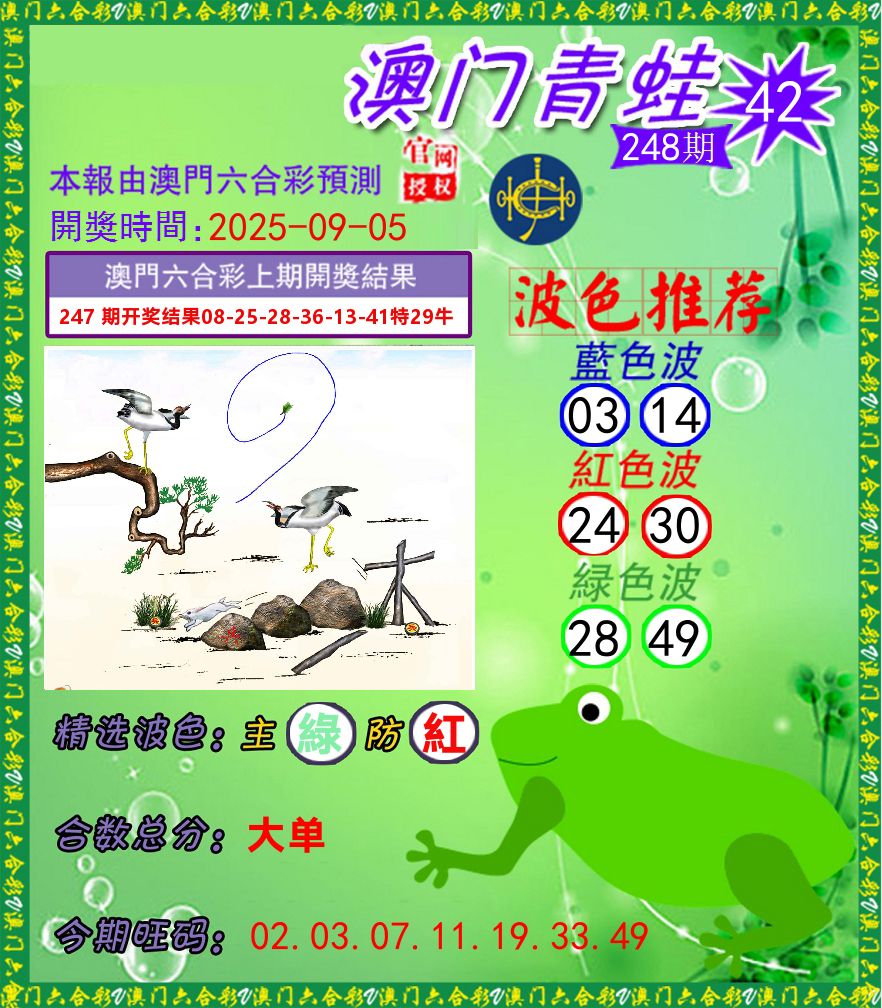青蛙系列42 第248期