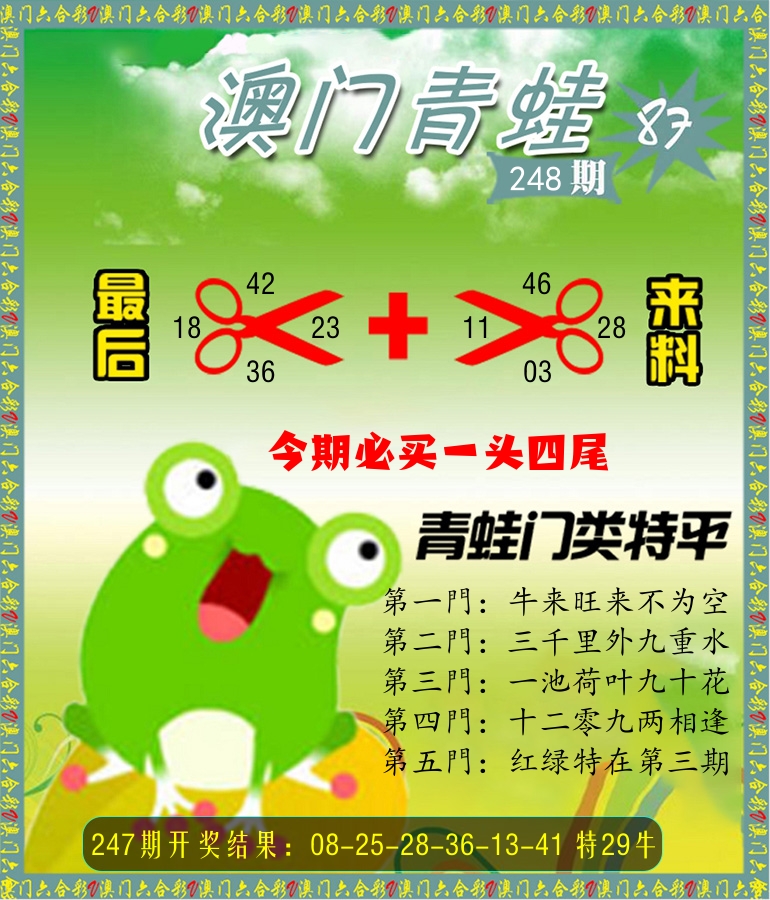 青蛙系列87 第248期