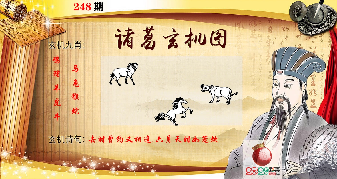 诸葛玄机图 第248期