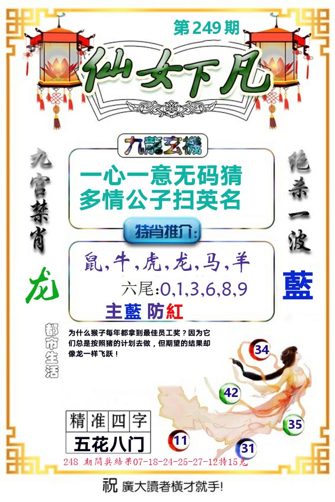 仙女下凡 第249期