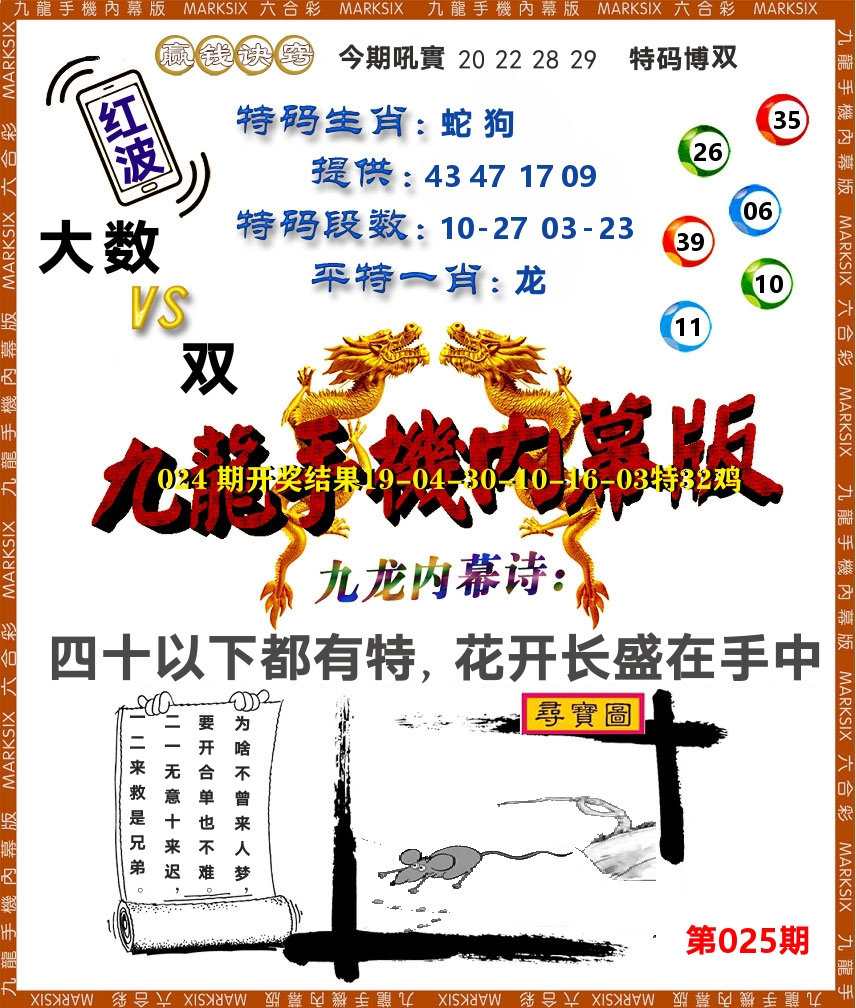 九龙手机内幕 第25期