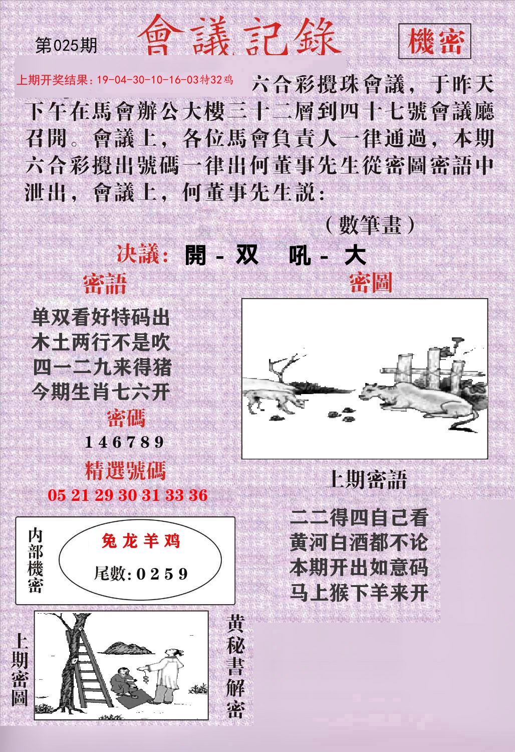 会议记录 第25期