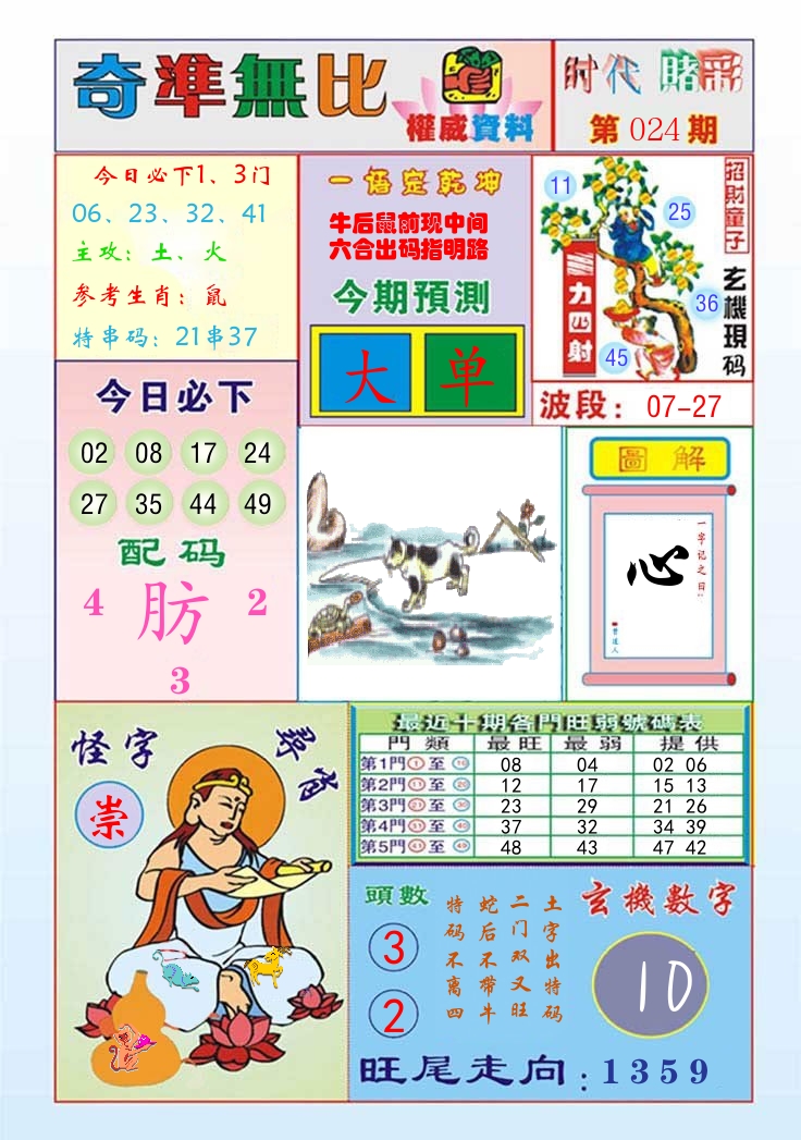 时代赌彩 第25期