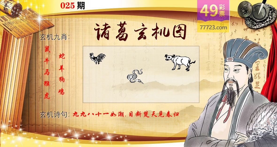 诸葛玄机图 第25期