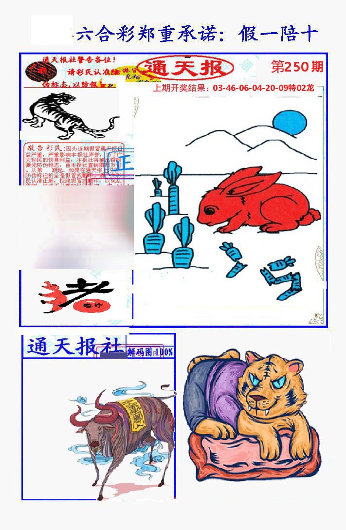 通天报 第250期
