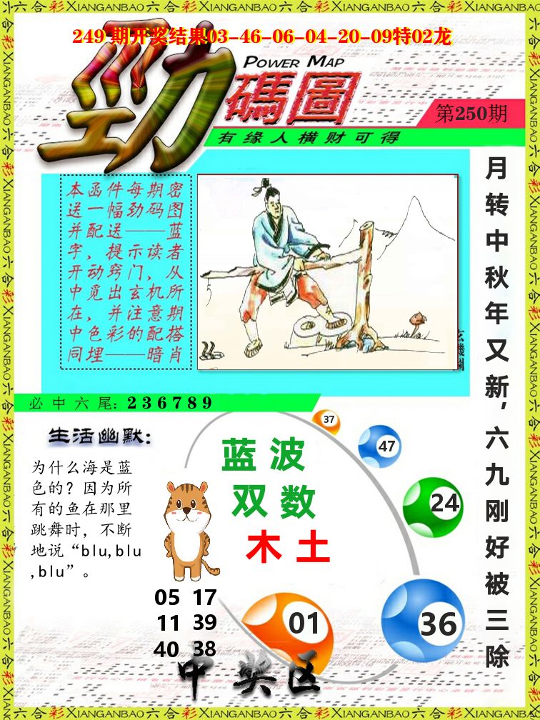 劲码图 第250期