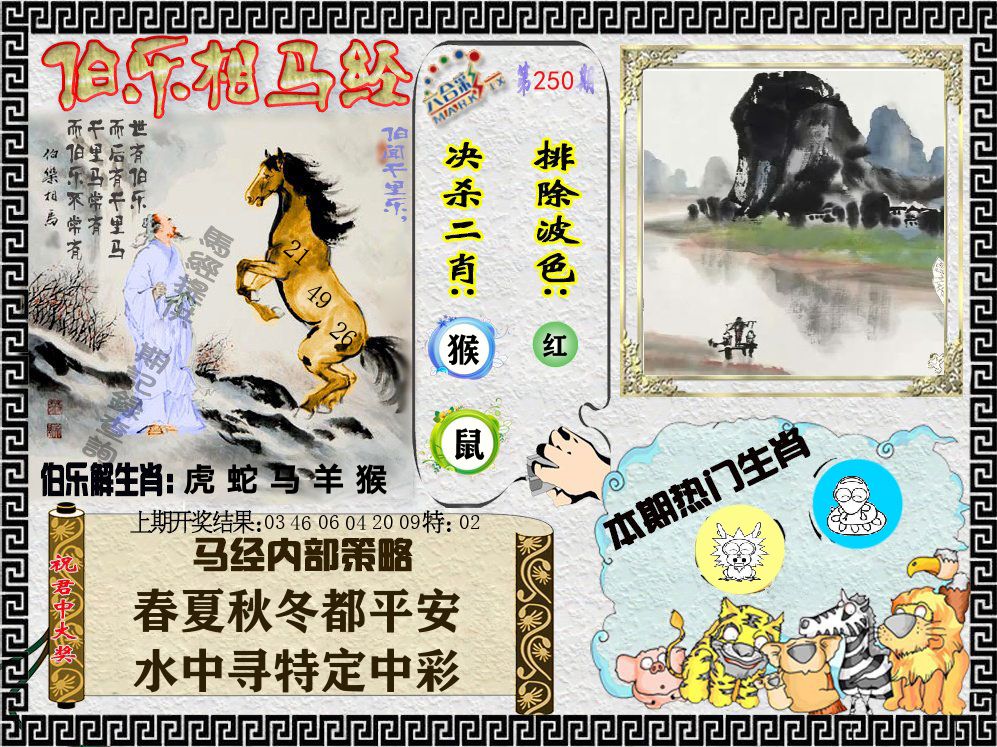 伯乐相马经 第250期