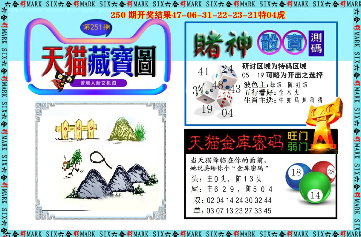 天猫藏宝图 第251期