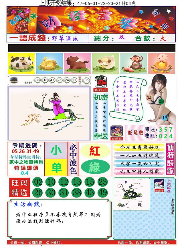 澳门财经宝鉴 第251期