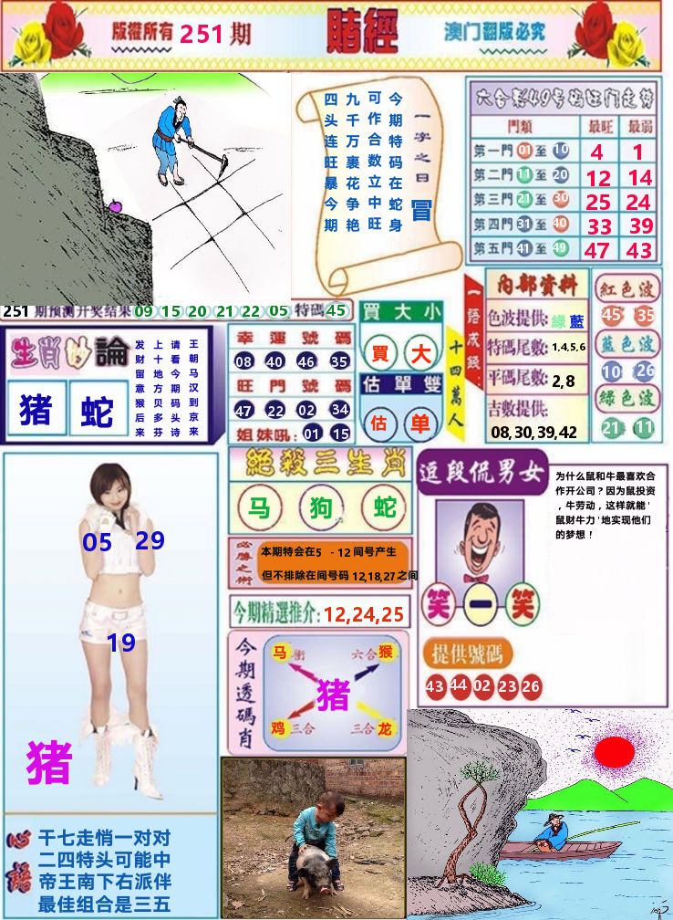 澳门赌经 第251期