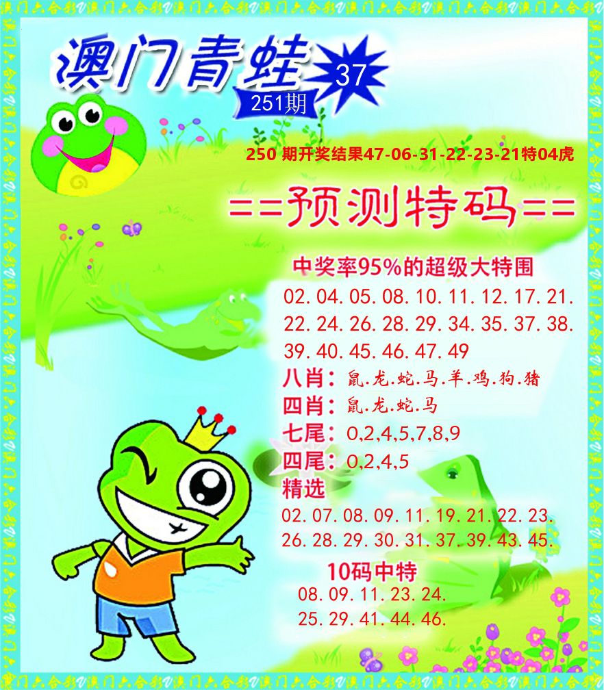 青蛙系列37 第251期