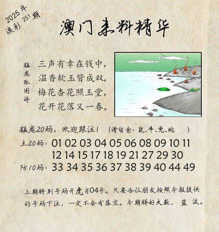 精华来料 第251期