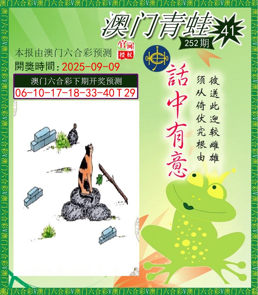 青蛙系列43 第252期