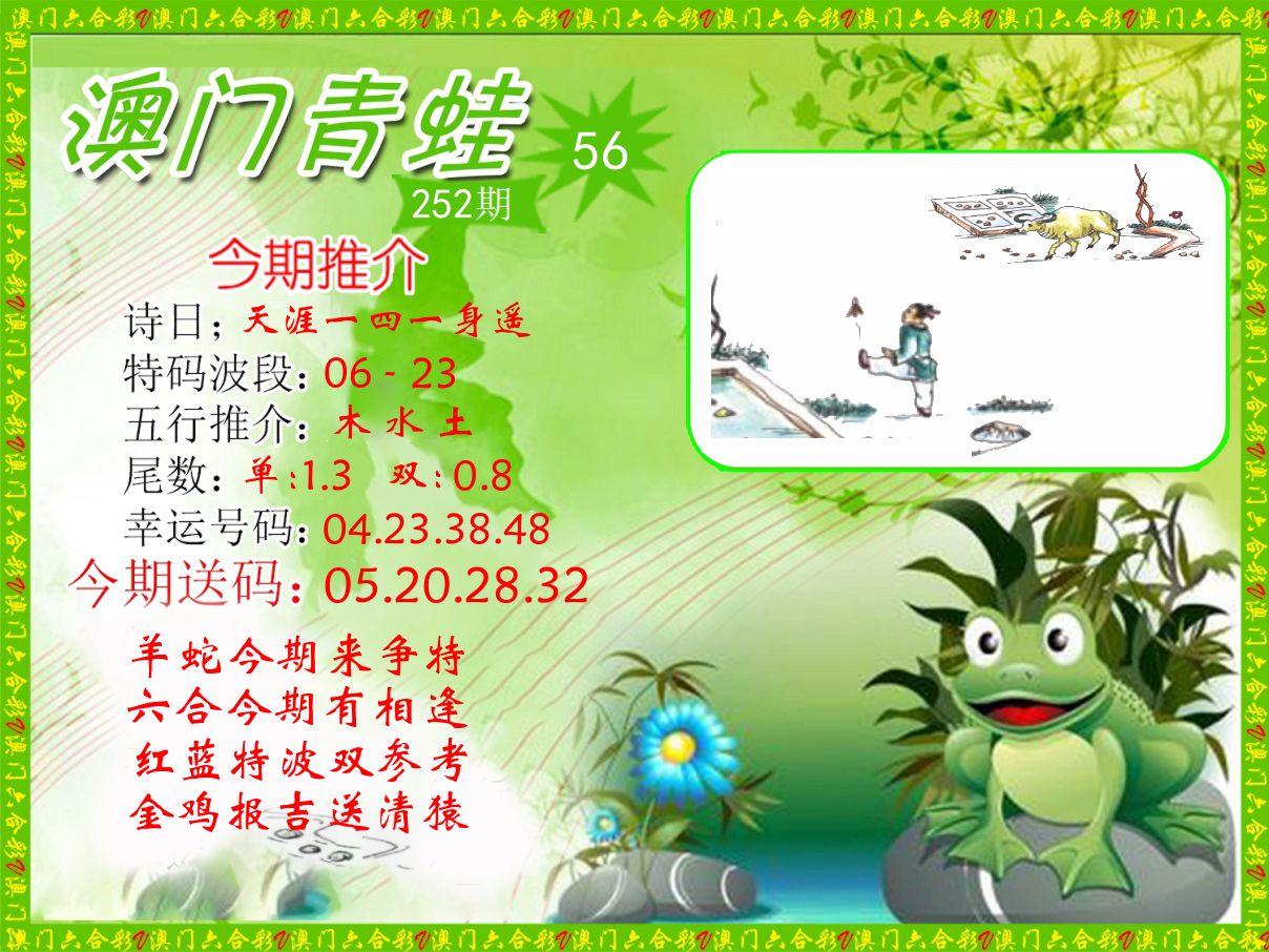 青蛙系列56 第252期
