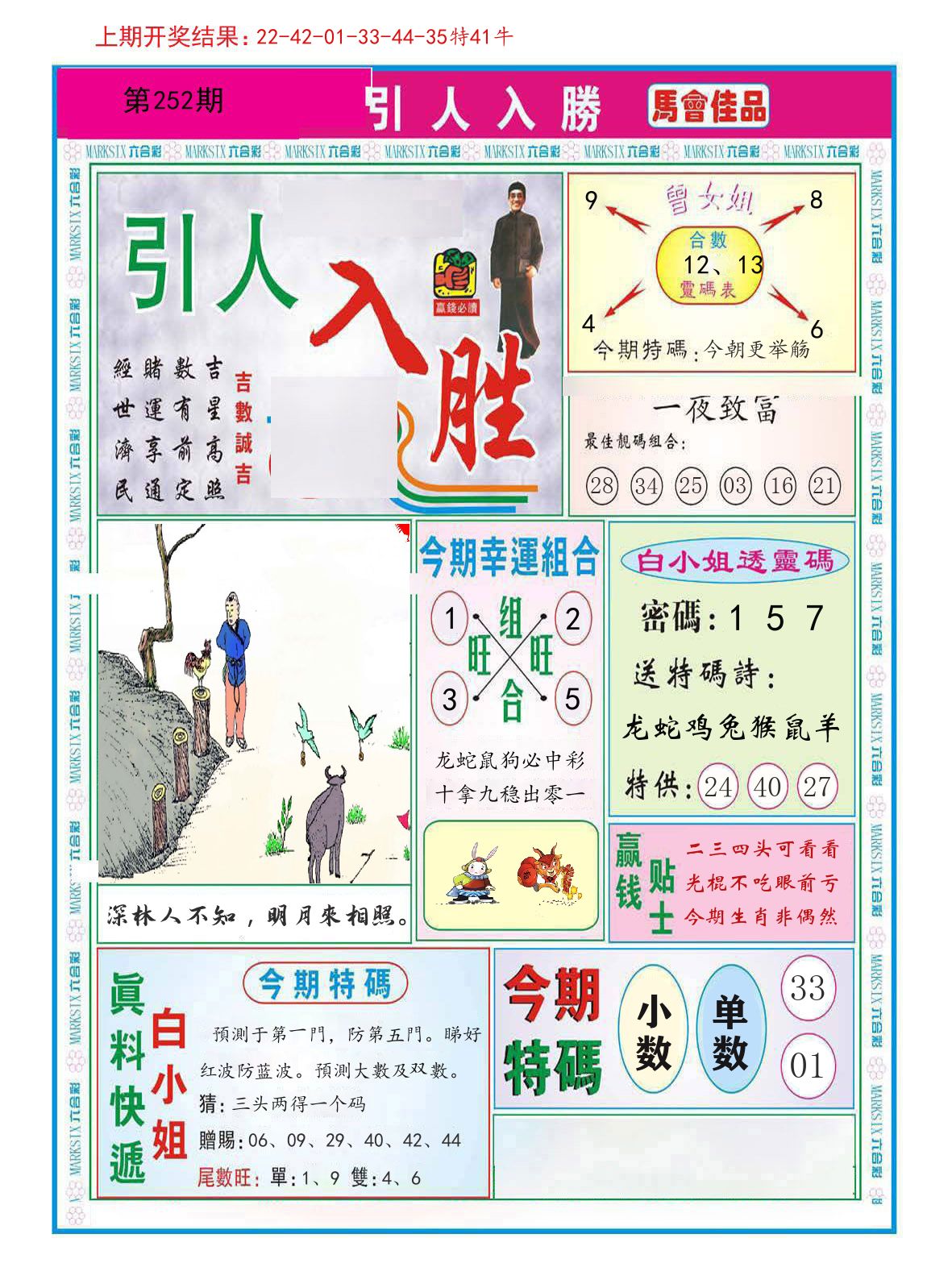 引人入胜 第252期