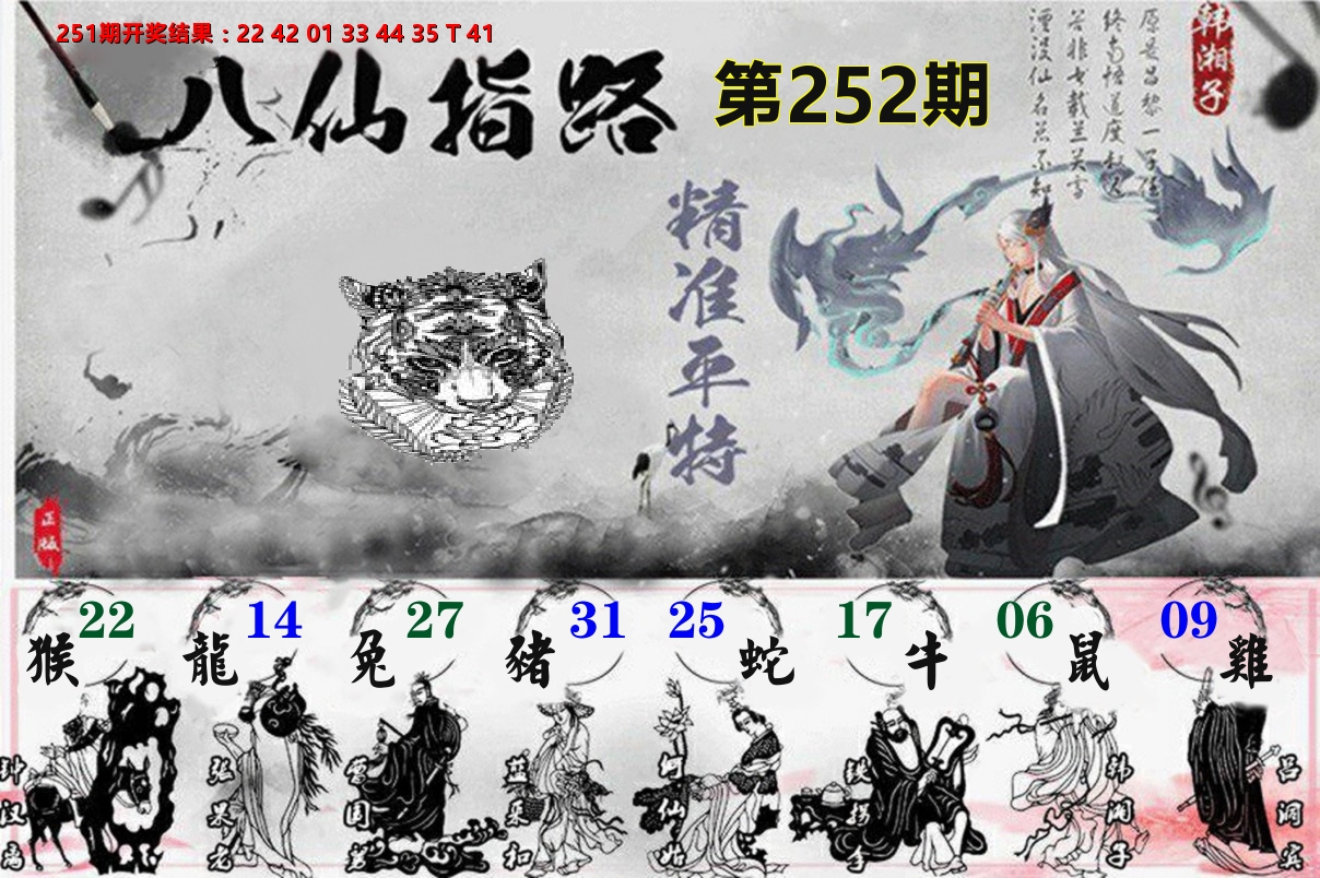 八仙指路 第252期