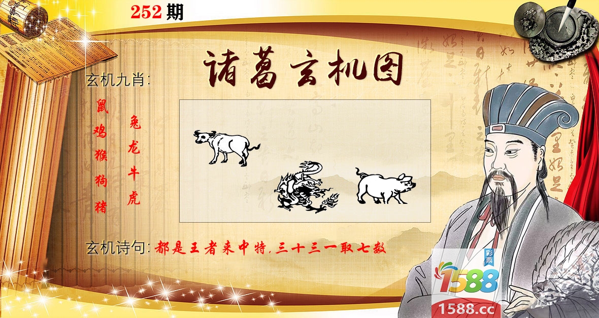 诸葛玄机图 第252期