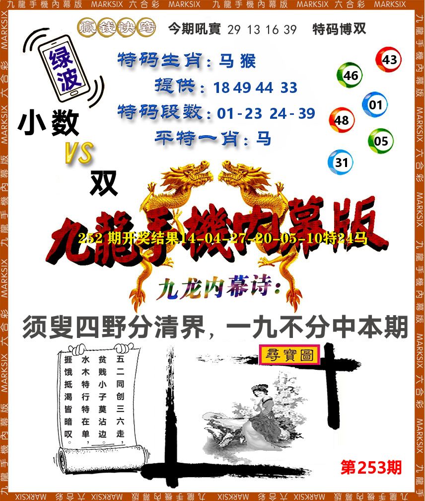 九龙手机内幕 第253期