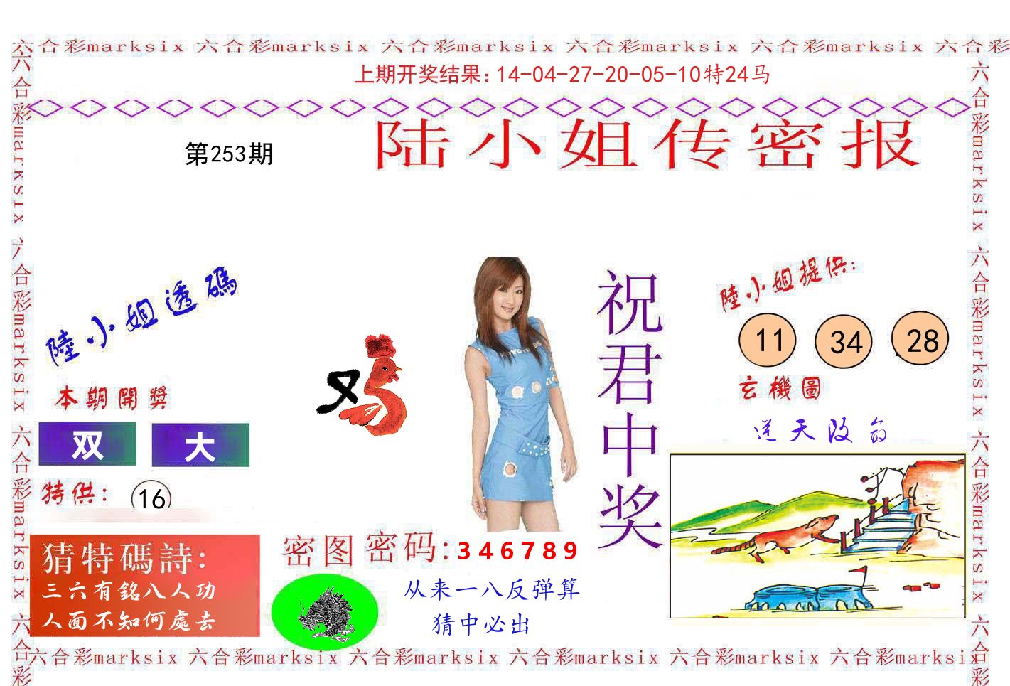陆小姐密报 第253期