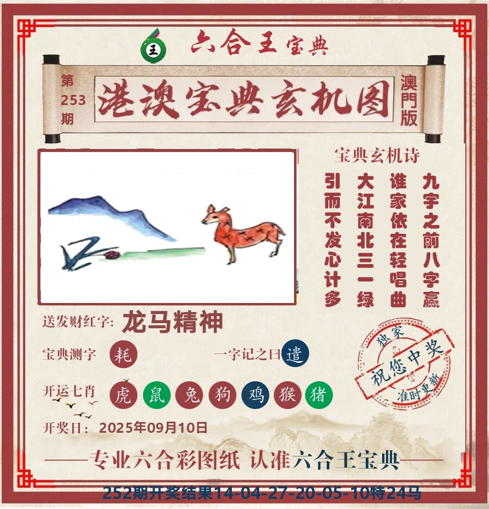 六合王宝典玄机 第253期